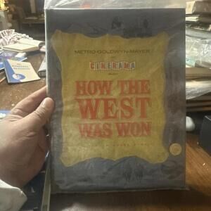 How The West Was Won MGM Movie Picture book 1963 Excellent Condition